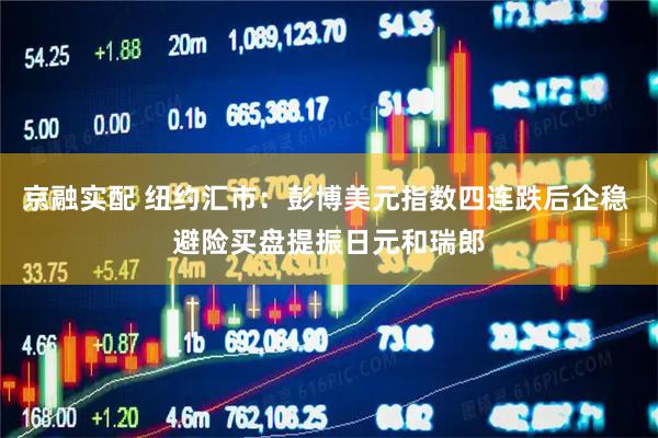 京融实配 纽约汇市：彭博美元指数四连跌后企稳 避险买盘提振日元和瑞郎