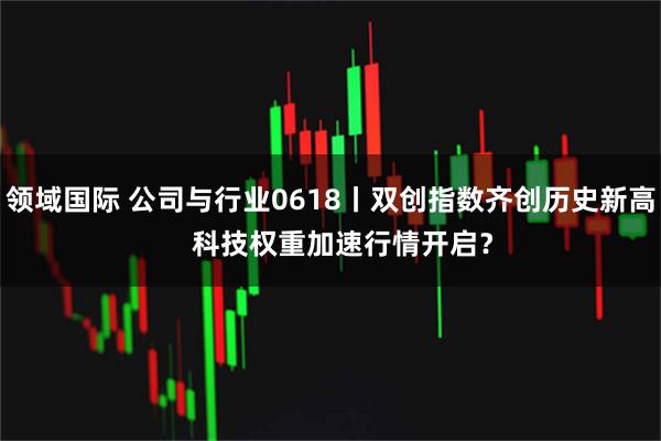 领域国际 公司与行业0618丨双创指数齐创历史新高   科技权重加速行情开启？